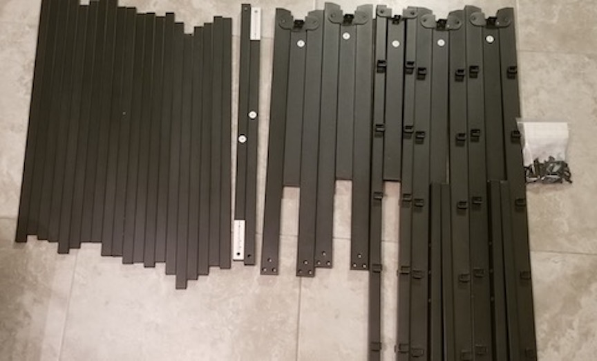 BED FRAME PIECES