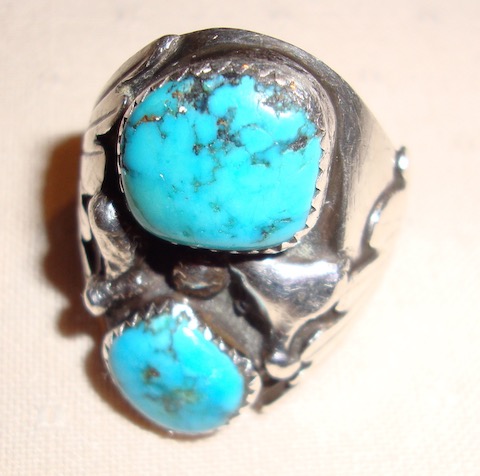 Dad's Turq ring